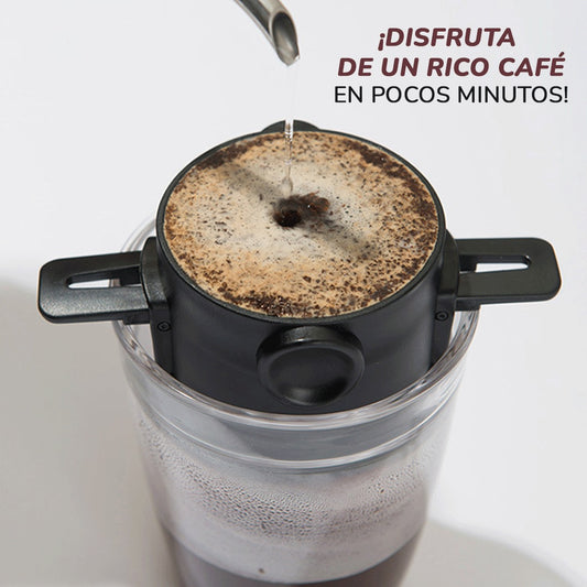 Tu café perfecto, siempre contigo – Descubre el filtro portátil