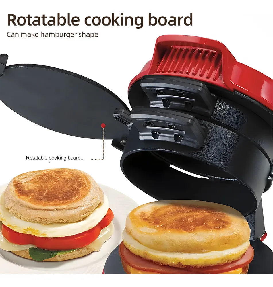 “Haz más con menos – Máquina 3 en 1 para desayunos rápidos y deliciosos”