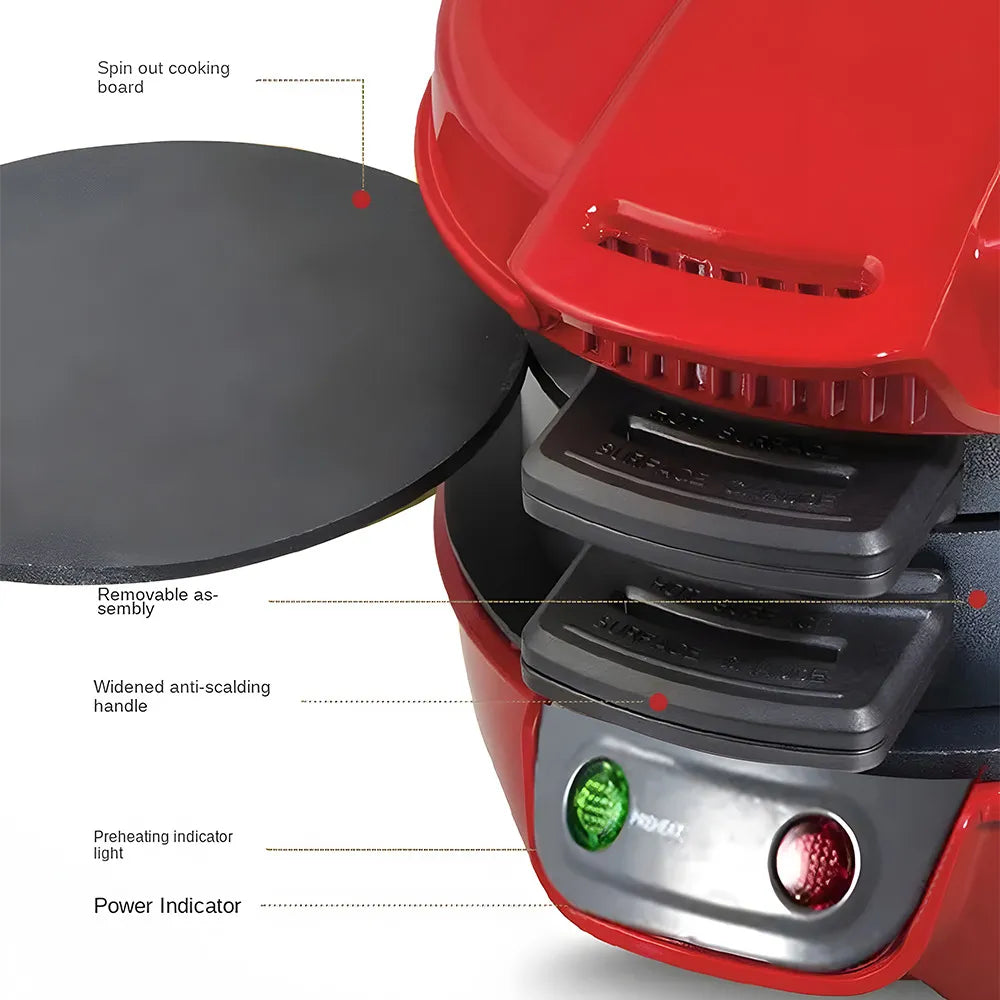 “Haz más con menos – Máquina 3 en 1 para desayunos rápidos y deliciosos”